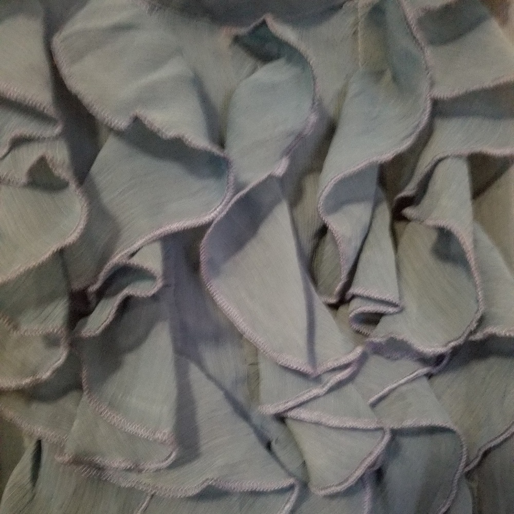 Turpqoise ruffle - Picture 2 of 5